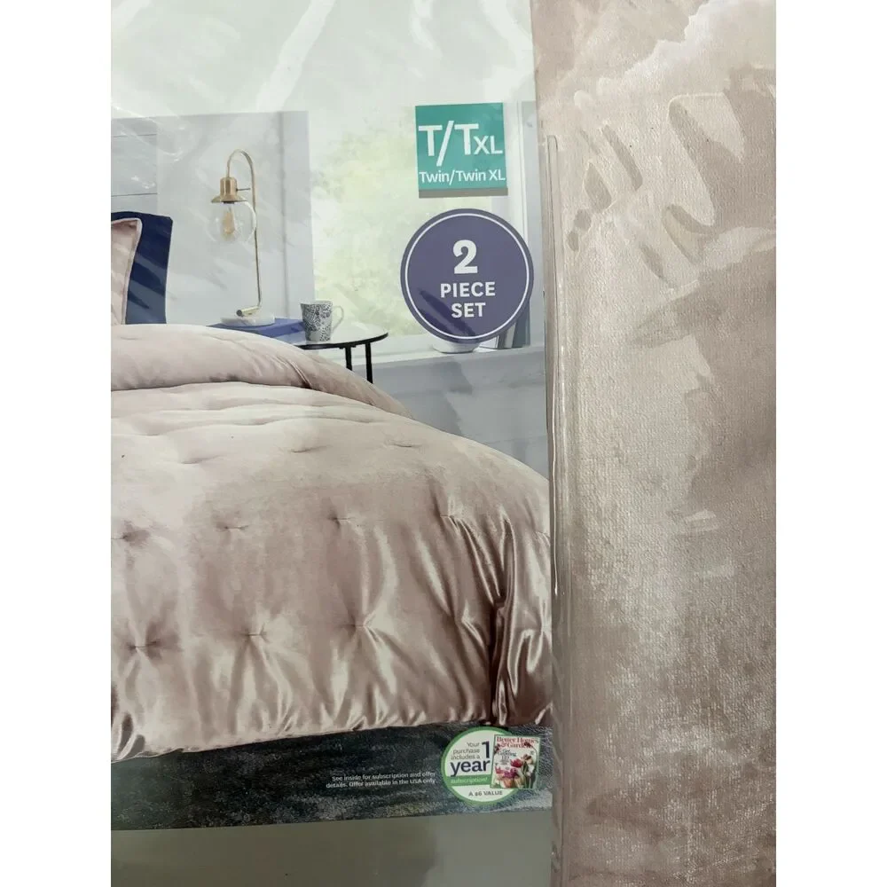 Better Homes and Gardens NEW pink XLTwin comforter set